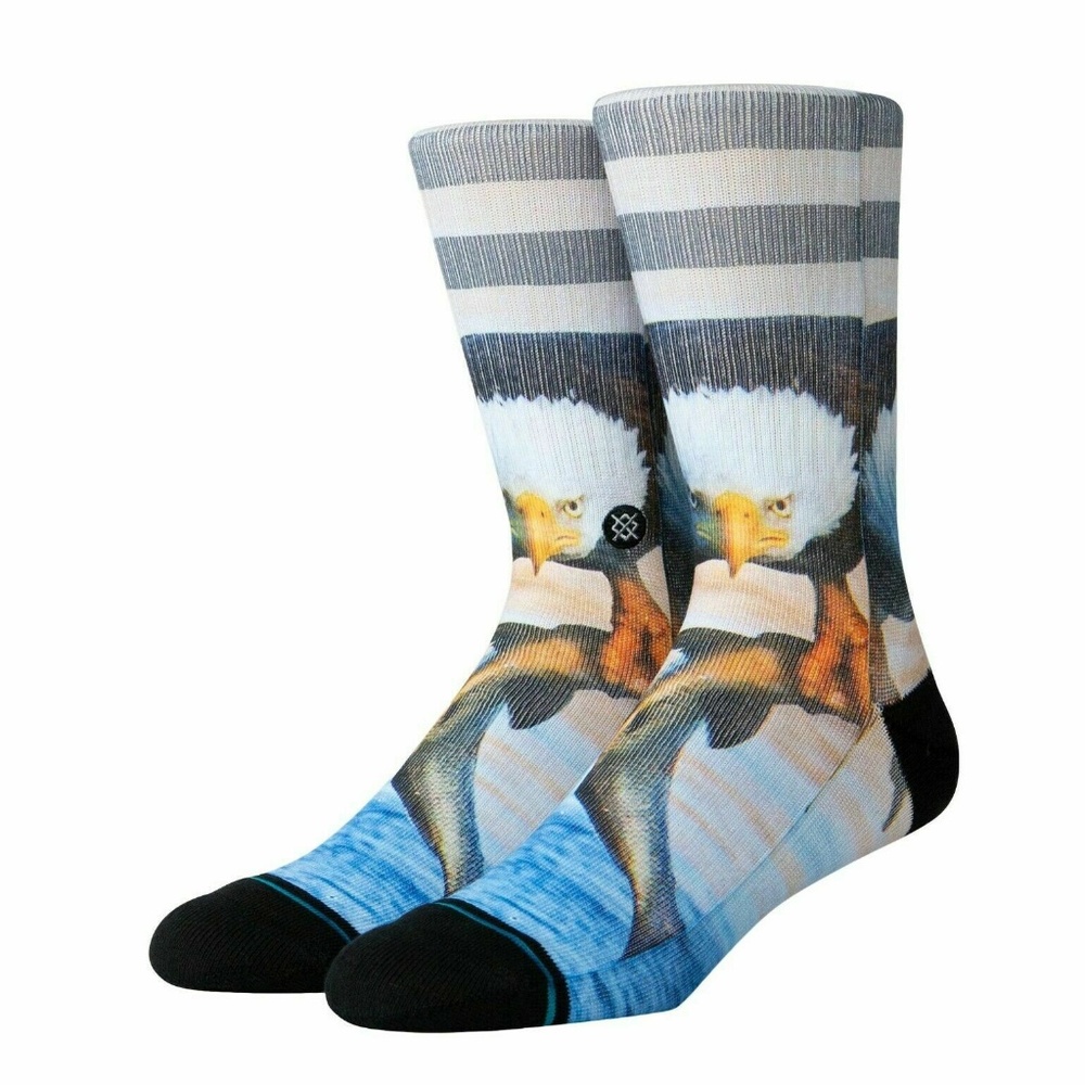 New Men's Stance Classic Crew Socks (Eddy)
